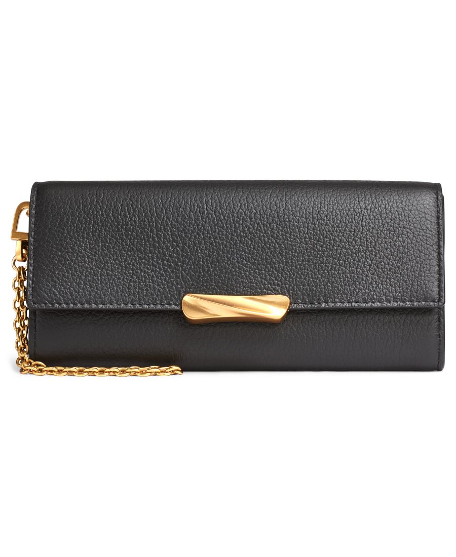 

Женский кошелек Amagansett Donna Karan New York, Black/gold