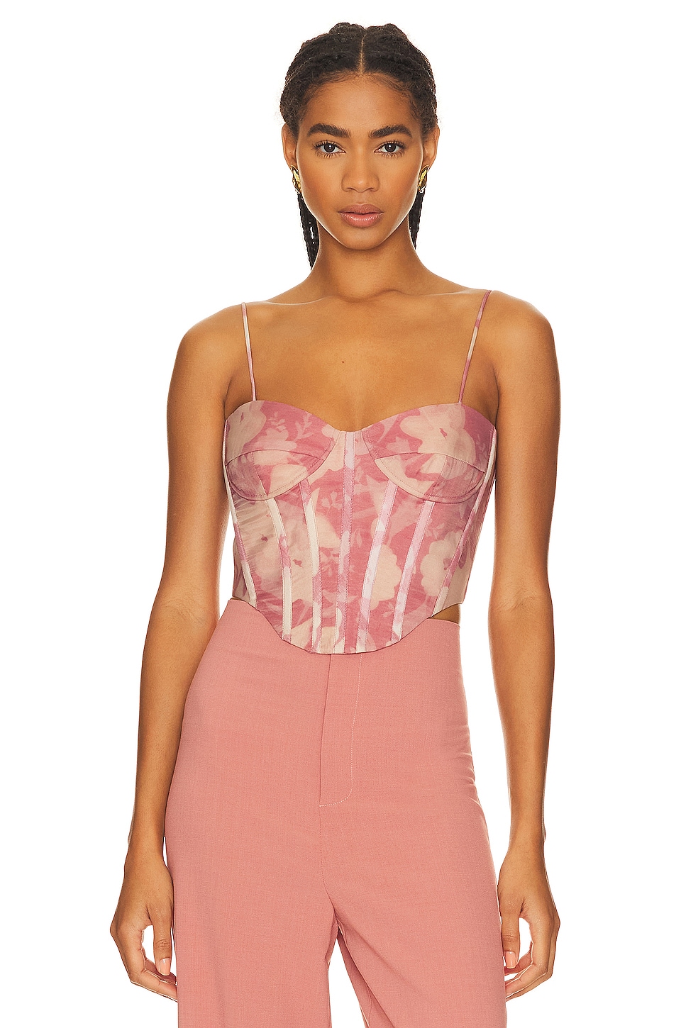 

Топ Bardot x REVOLVE Garcia Bustier, цвет Dusty Rose