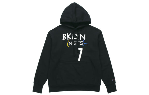 Толстовка Nike NBA City Edition Brooklyn Nets Durante 7 Casual Sports Black, черный — фото 2