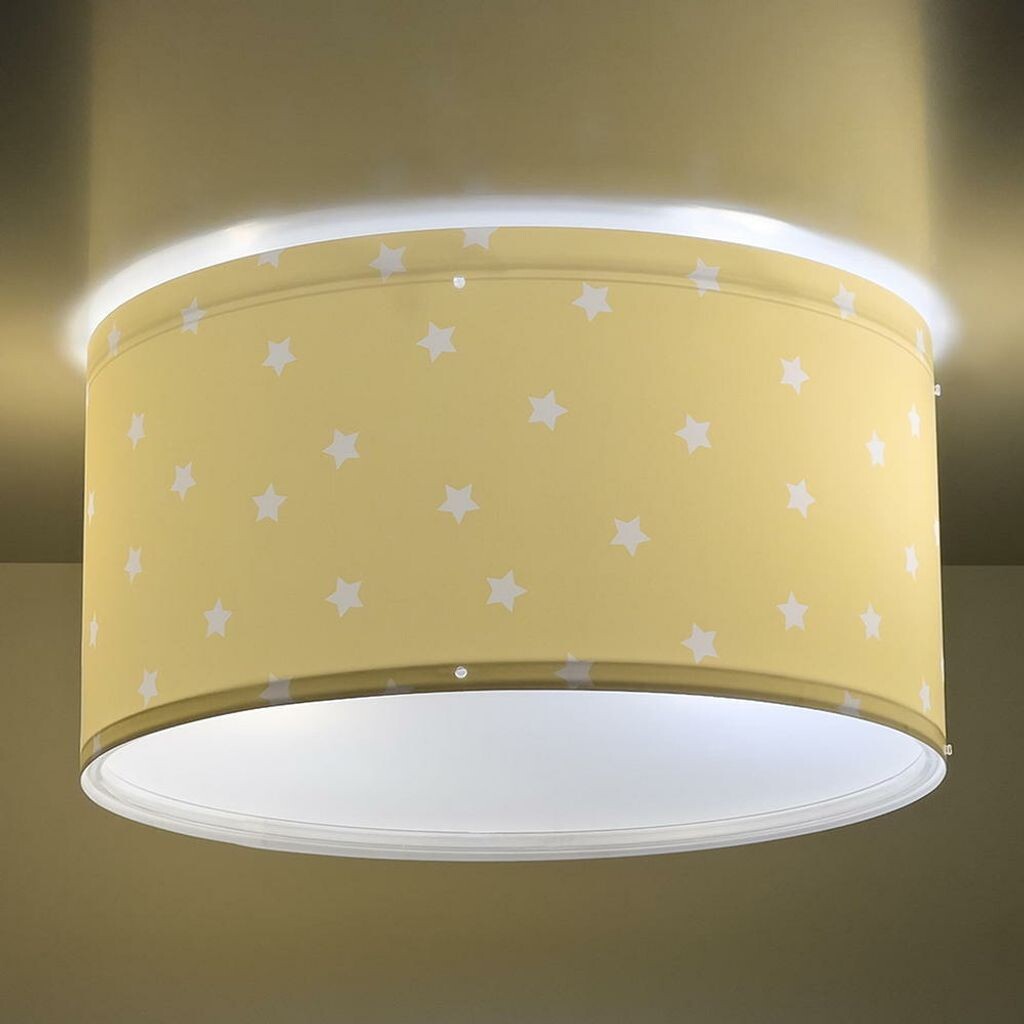 

Потолочный светильник Dalber для детской комнаты Star Light Yellow в желтом цвете E27, желтый