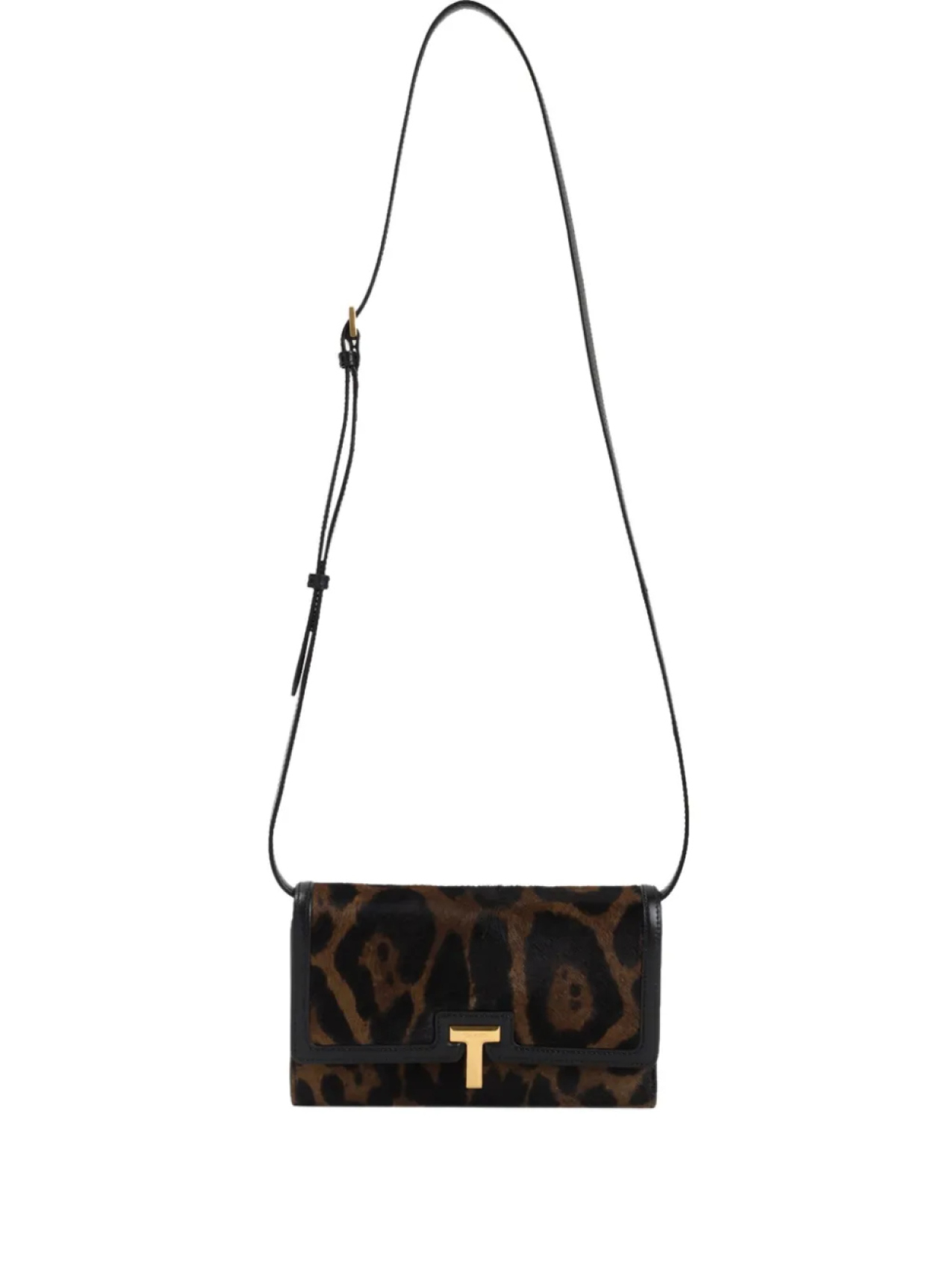 

TOM FORD кошелек с леопардовым принтом, коричневый