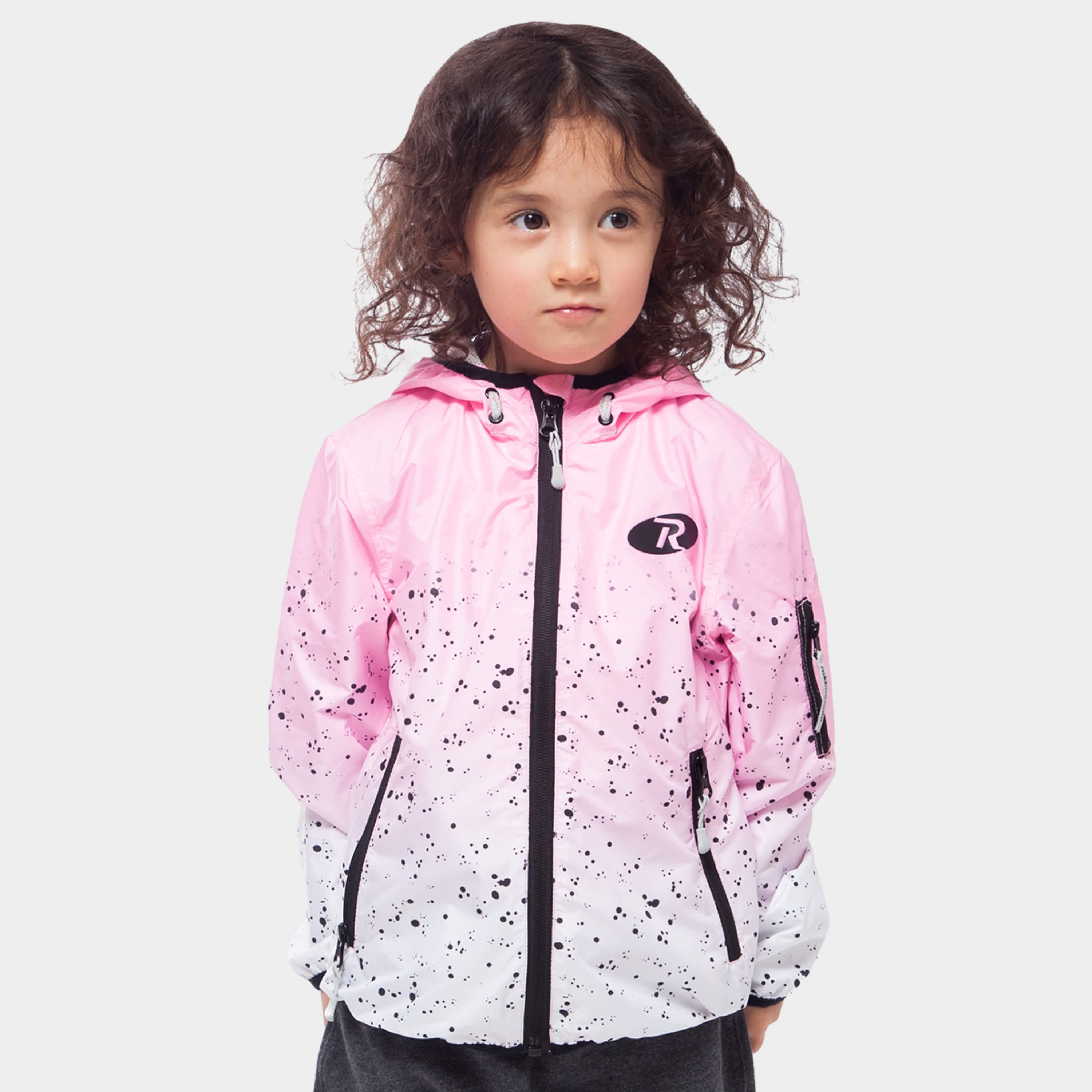 

Легкая ветровка-дождевик для девочек Rokka&Rolla, cotton candy space