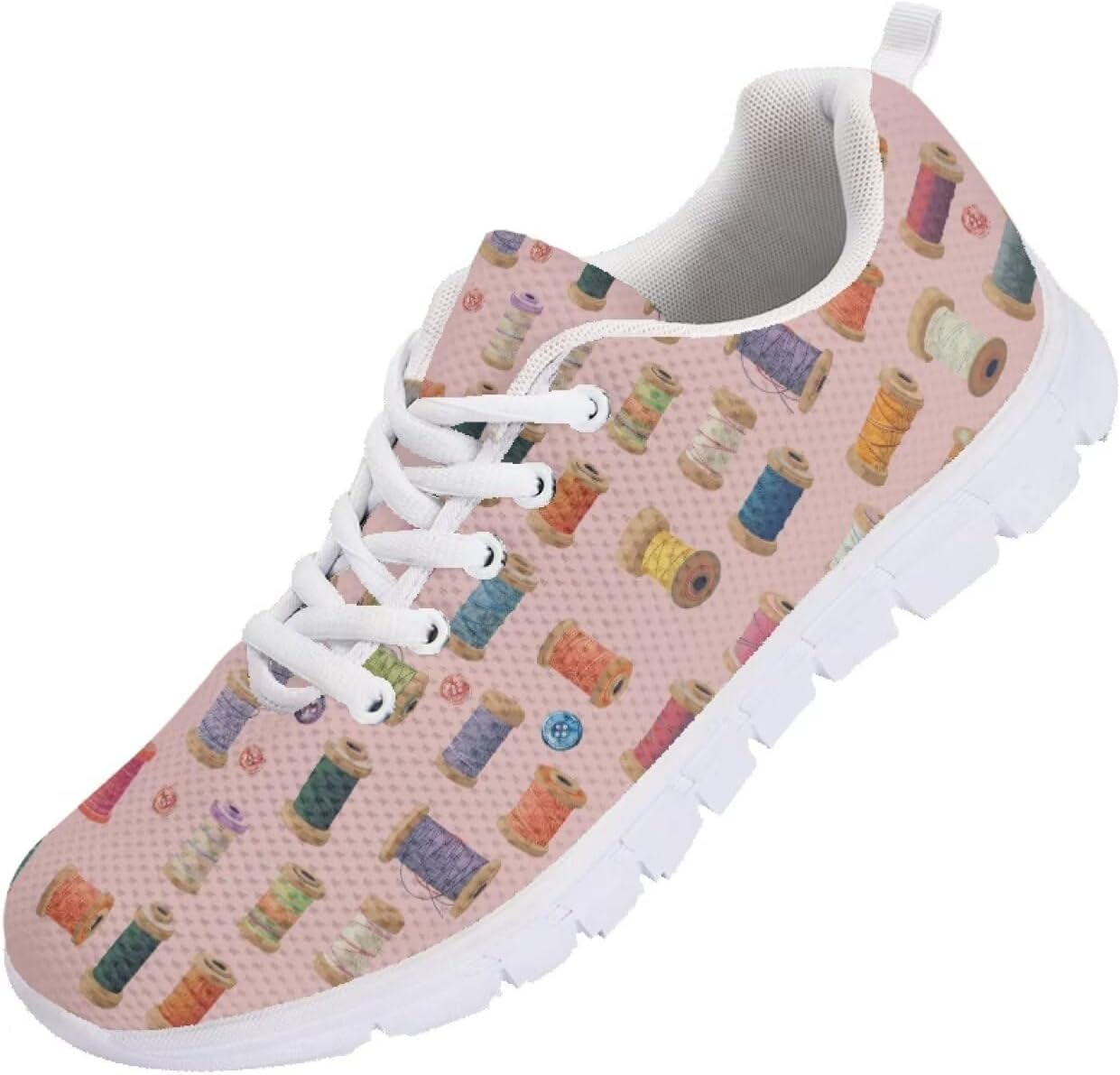 

Мужские кроссовки Funnydude Funny Print для бега, легкие и удобные, осенние кроссовки для тренировок, Cartoon Thread