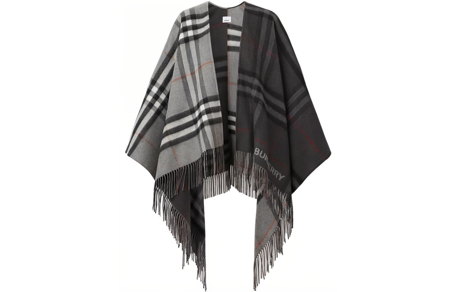 

Плащ-накидка женский Burberry, серый