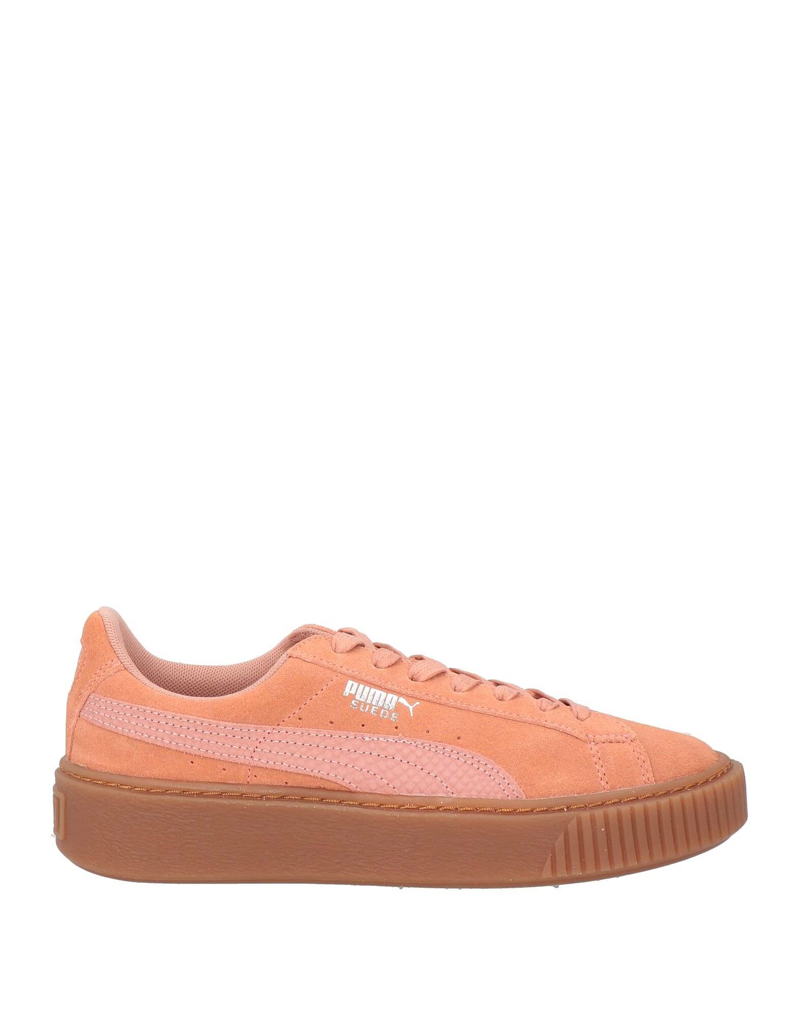 Кроссовки Suede Platform Core Gum Puma, темно-розовый