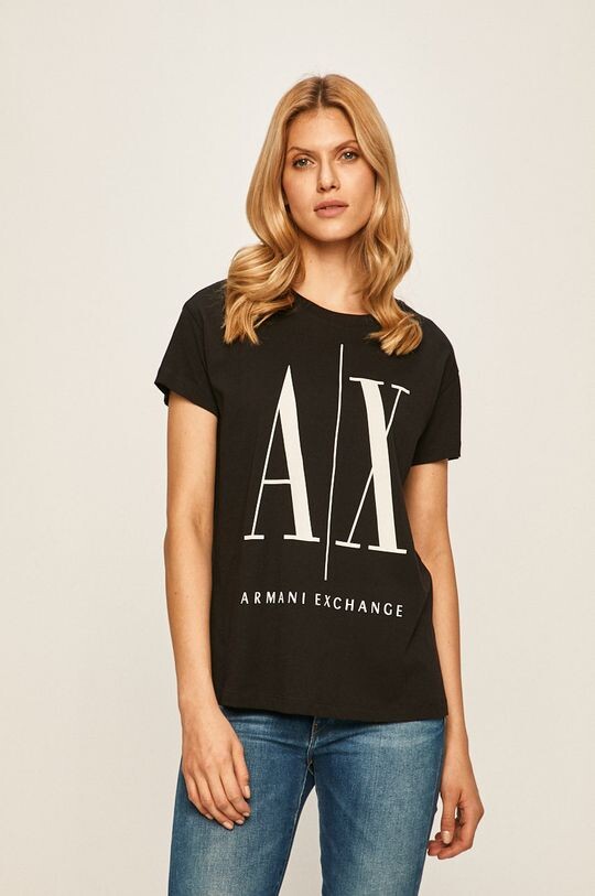 

Топ Armani Exchange, черный