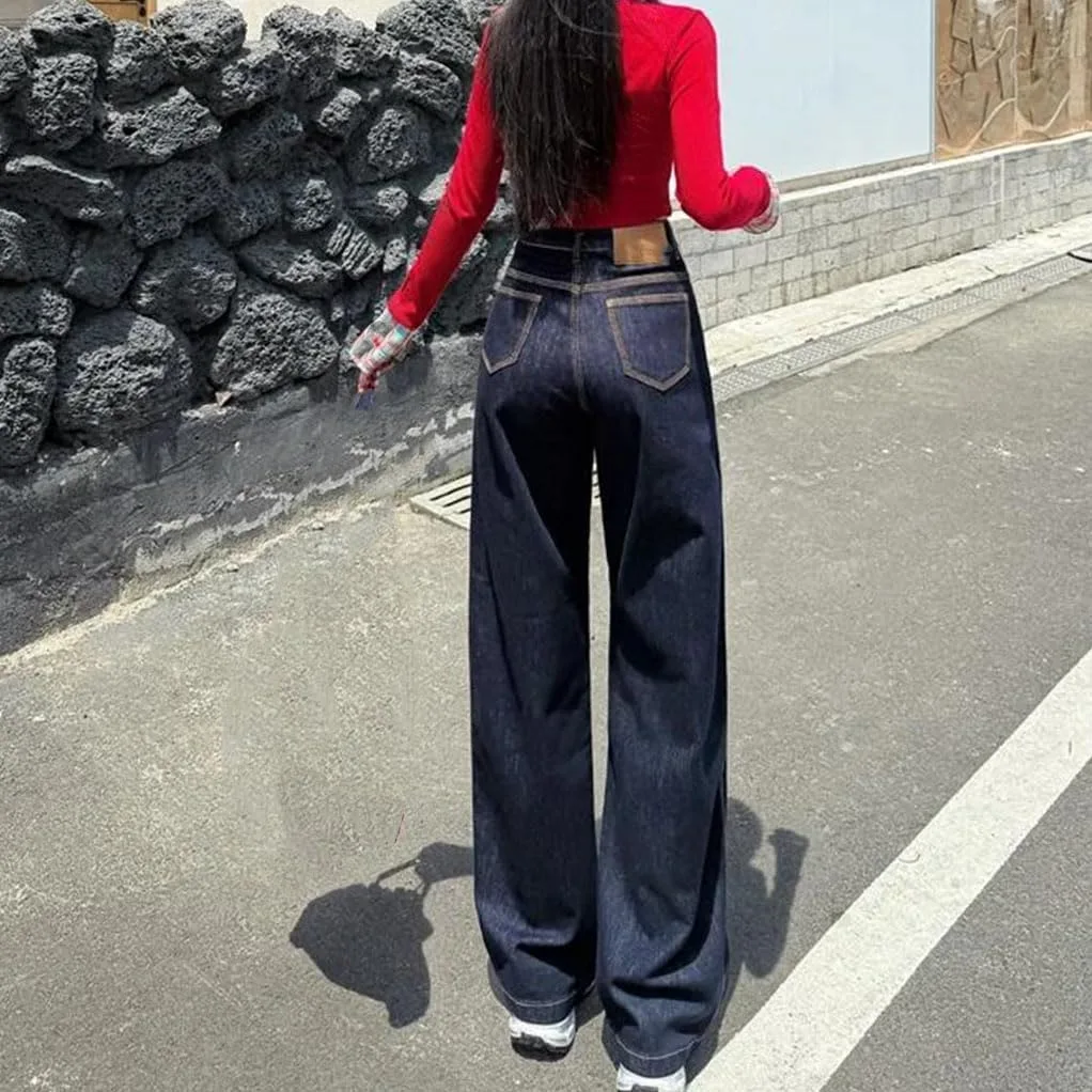 Джинсы женские High Waist Straight Leg — фото 2