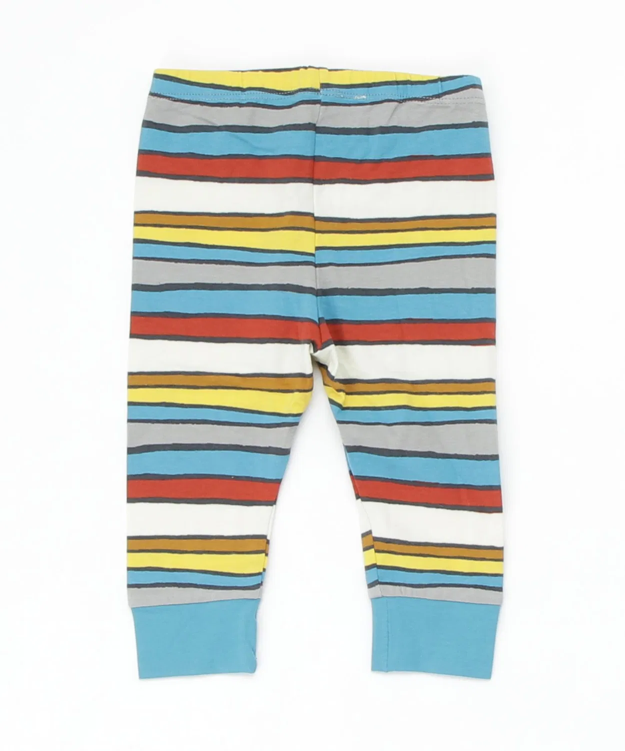 Штаны Baby Cuffster из органического хлопка PACT, полоска — фото 2