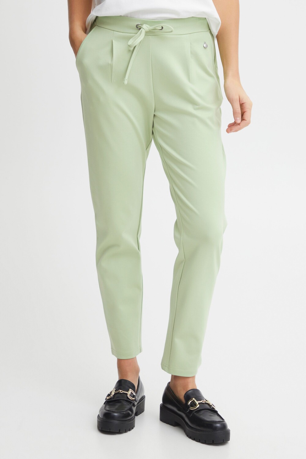 

Брюки Fransa Jogger Pants, зеленый