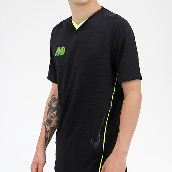 Футболка men's as logo training short sleeve black t-shirt Nike, черный — фото 3