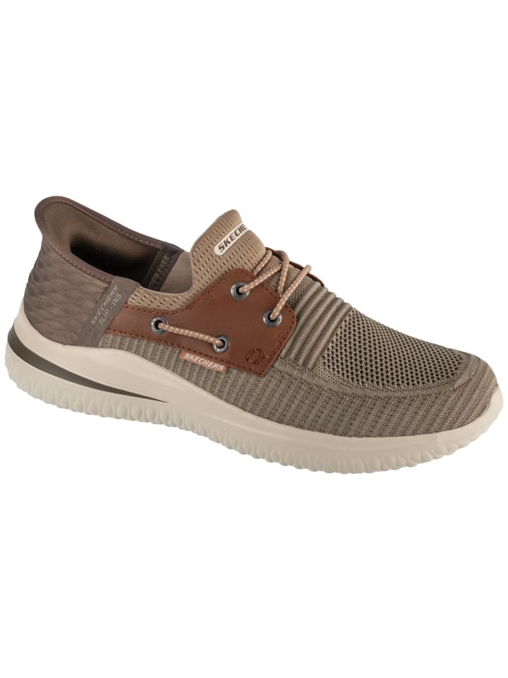 

Низкие кроссовки Skechers Slip Ins Delson 30 Roth, серый