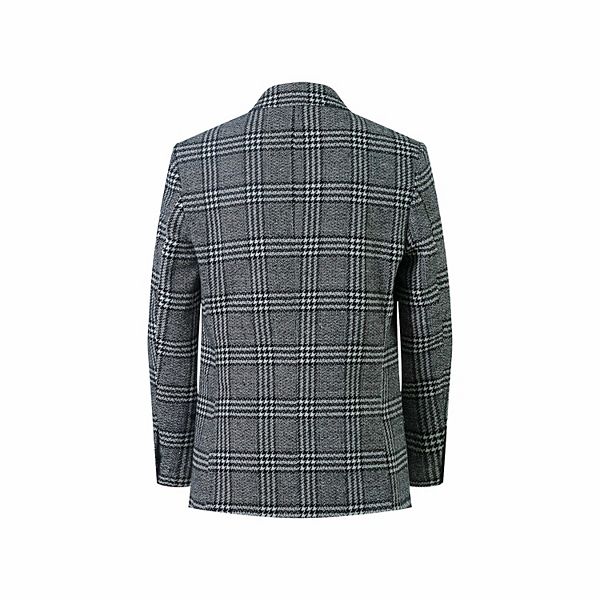 Блейзер для мальчиков slim fit windowpane Elie Balleh, Brown — фото 2