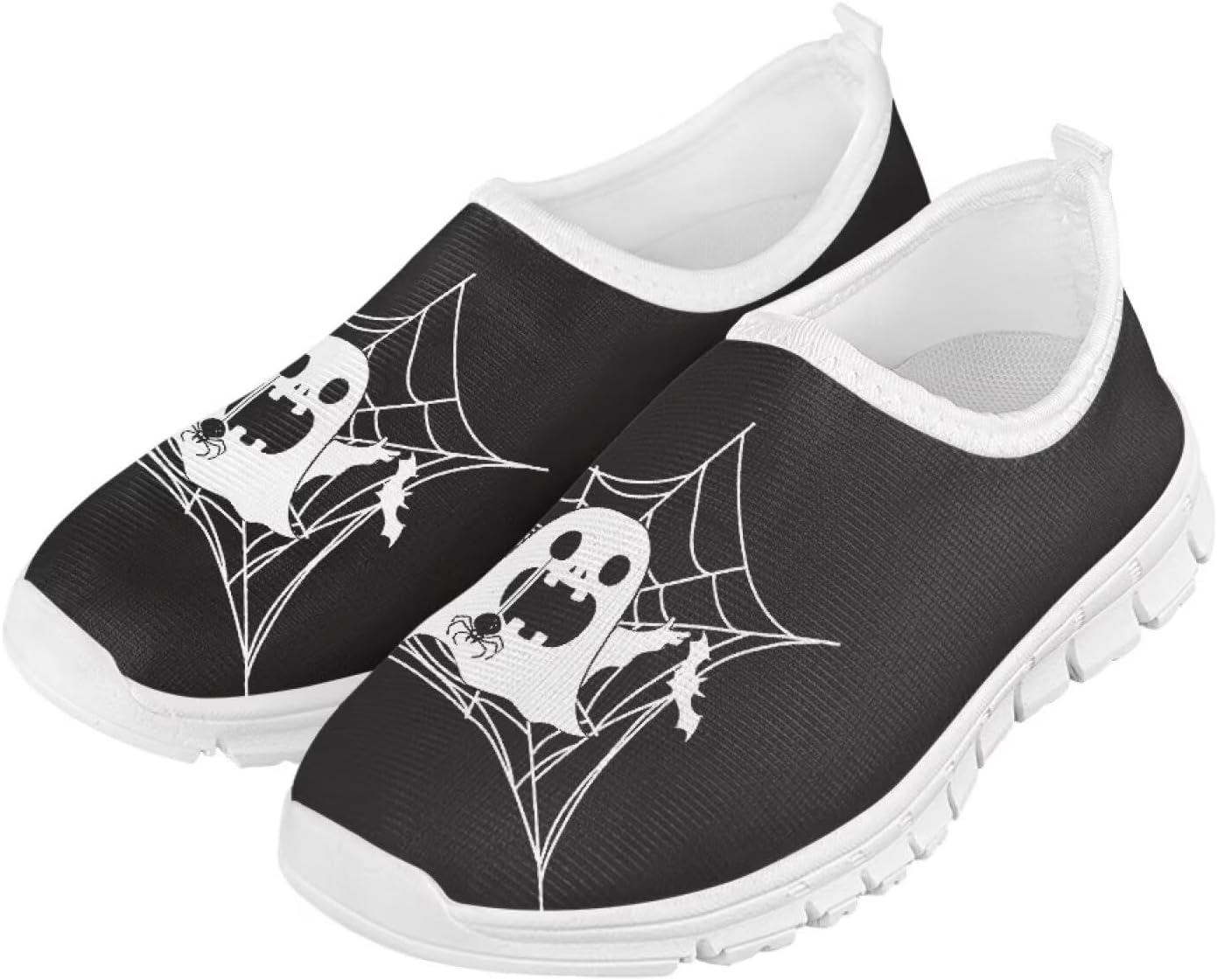 

Детские слипоны для девочек, милые повседневные спортивные кроссовки для мальчиков, для школы, бега, активного отдыха, подарки для детей Cugasmaru, Ghost