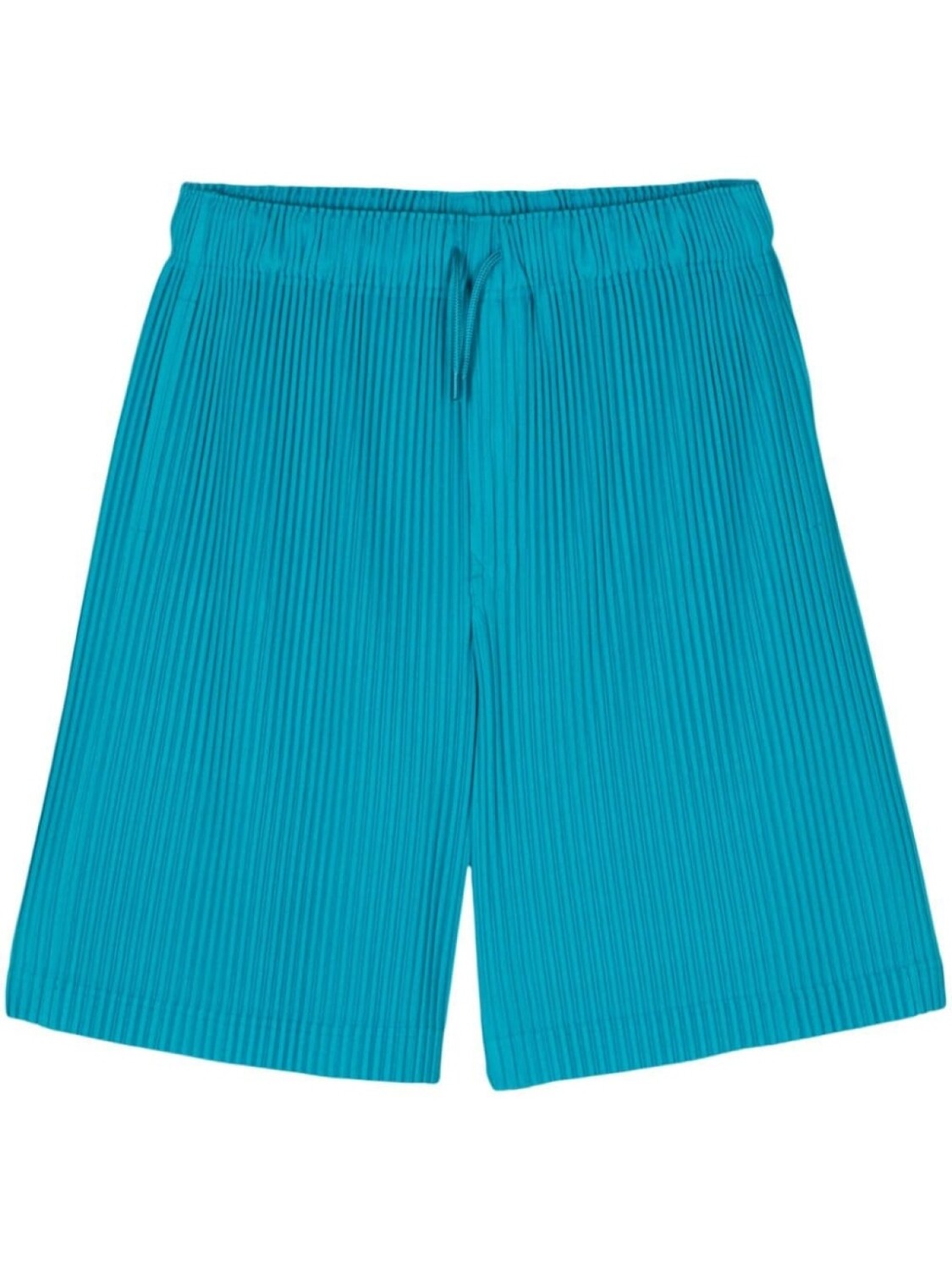 

Homme Plissé Issey Miyake плиссированные шорты-бермуды, синий