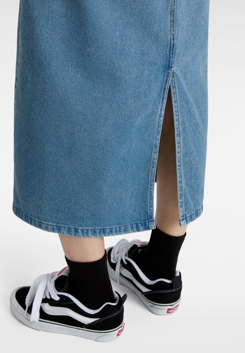 

Юбка А-силуэта CARPENTER Vans, светло-голубой деним