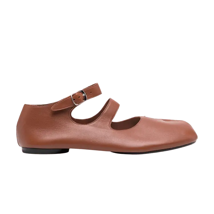 Кроссовки Maison Margiela Maison Margiela Wmns Tabi Ballerina Double-Strap Flats 'Nutmeg', коричневый