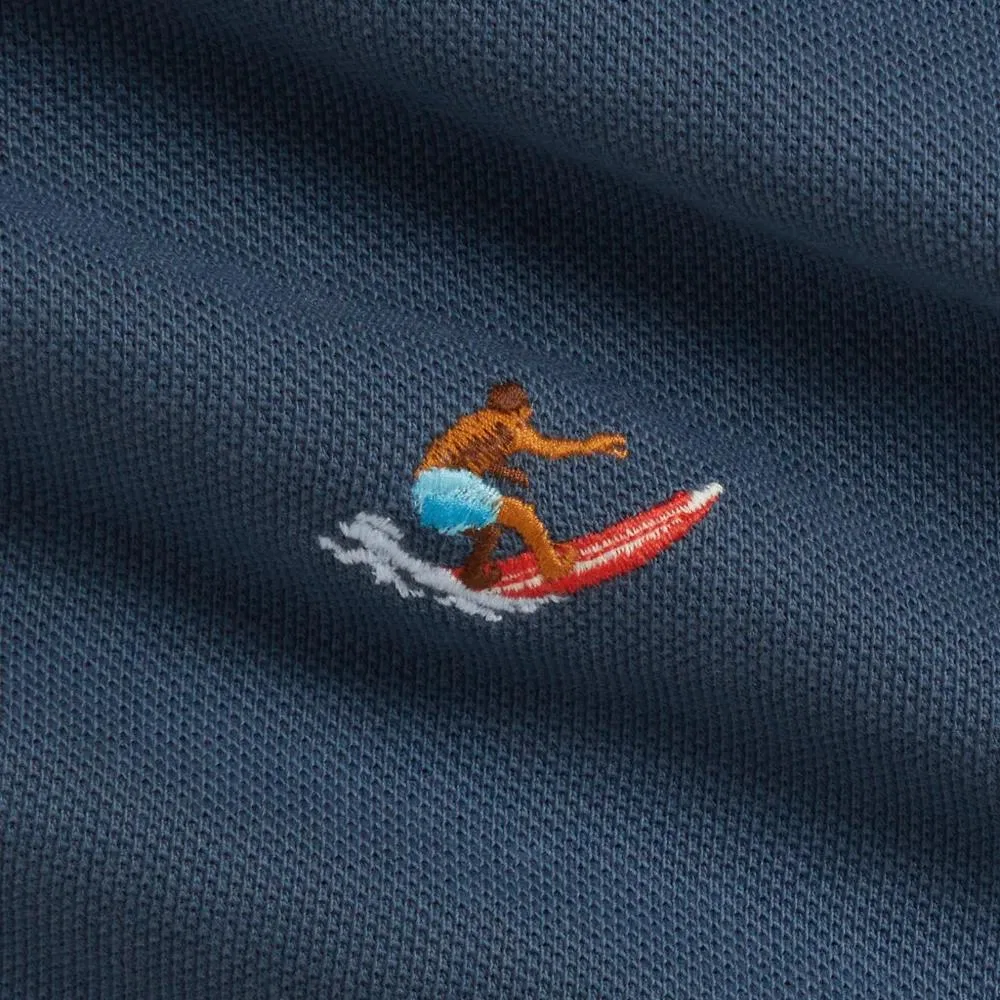 Комбинезон Polo Ralph Lauren для малышей, темно-синий — фото 4