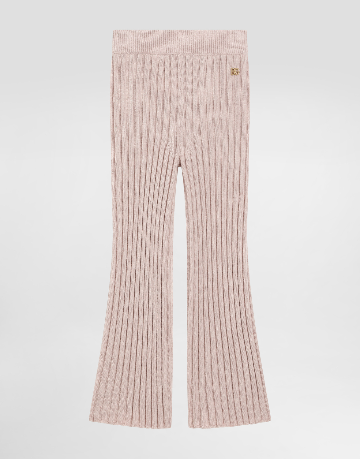 

Вязаные брюки в рубчик Dolce&Gabbana, розовый