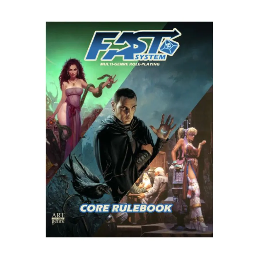 

Fast System - Core Rulebook, Role Playing Games (Art of the Genre), твердый переплет