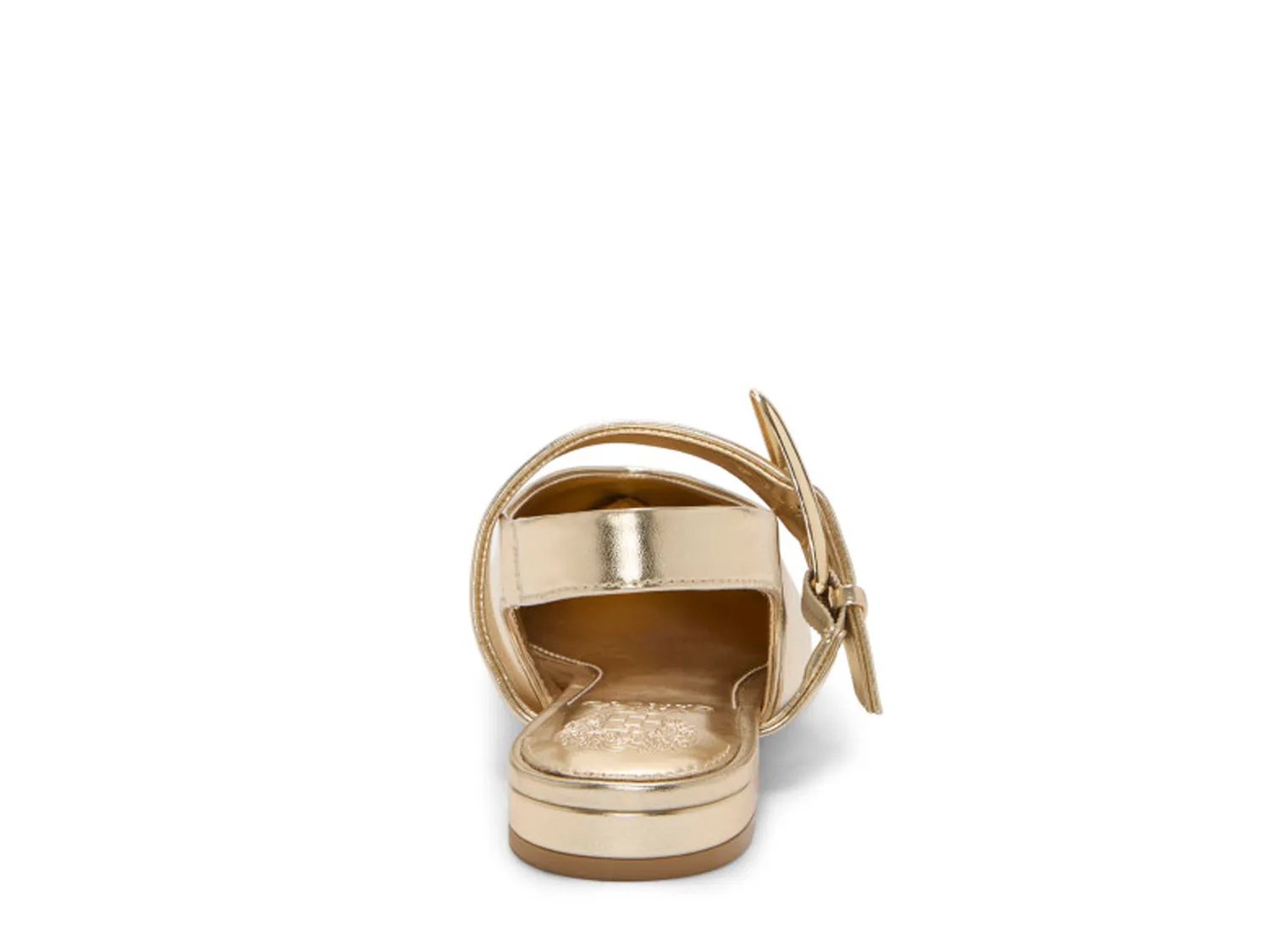 Балетки Vince Camuto Amoret Mary Jane Flat, золотой металлик — фото 2