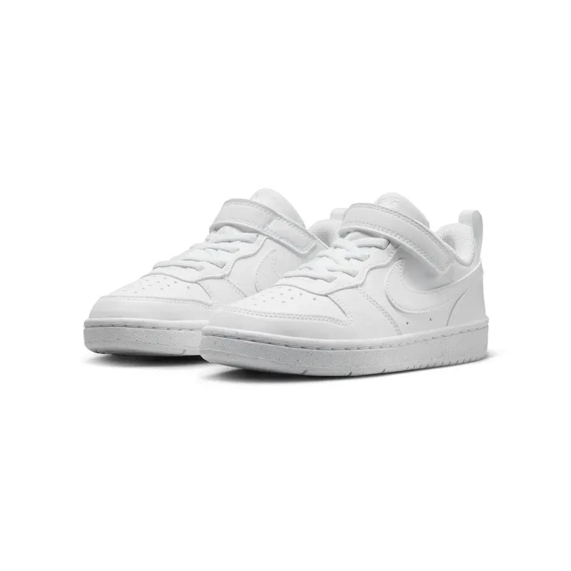 Детские кроссовки Nike Court Borough Low Recraft GS, белый, размер 22.0cm - 34 RU — фото 3