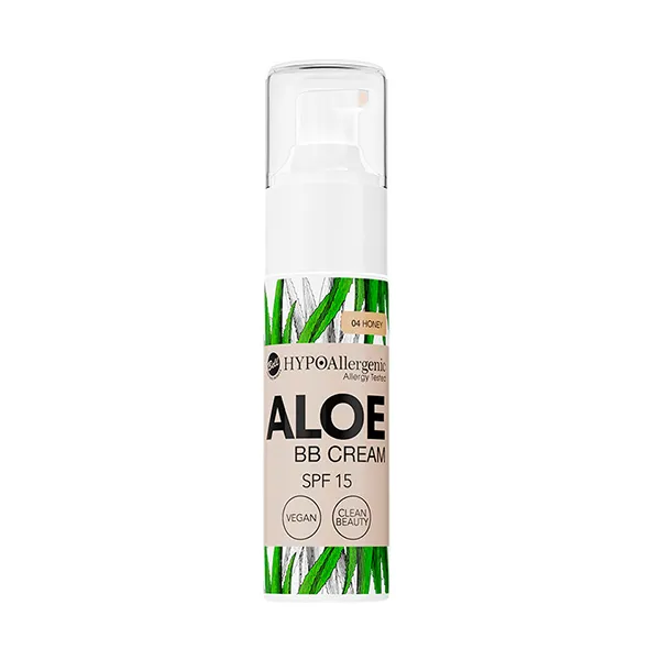 

Безмасляный увлажняющий тонирующий крем Bb Cream Aloe Spf 15 Bell Hypoallergenic, цвет honey