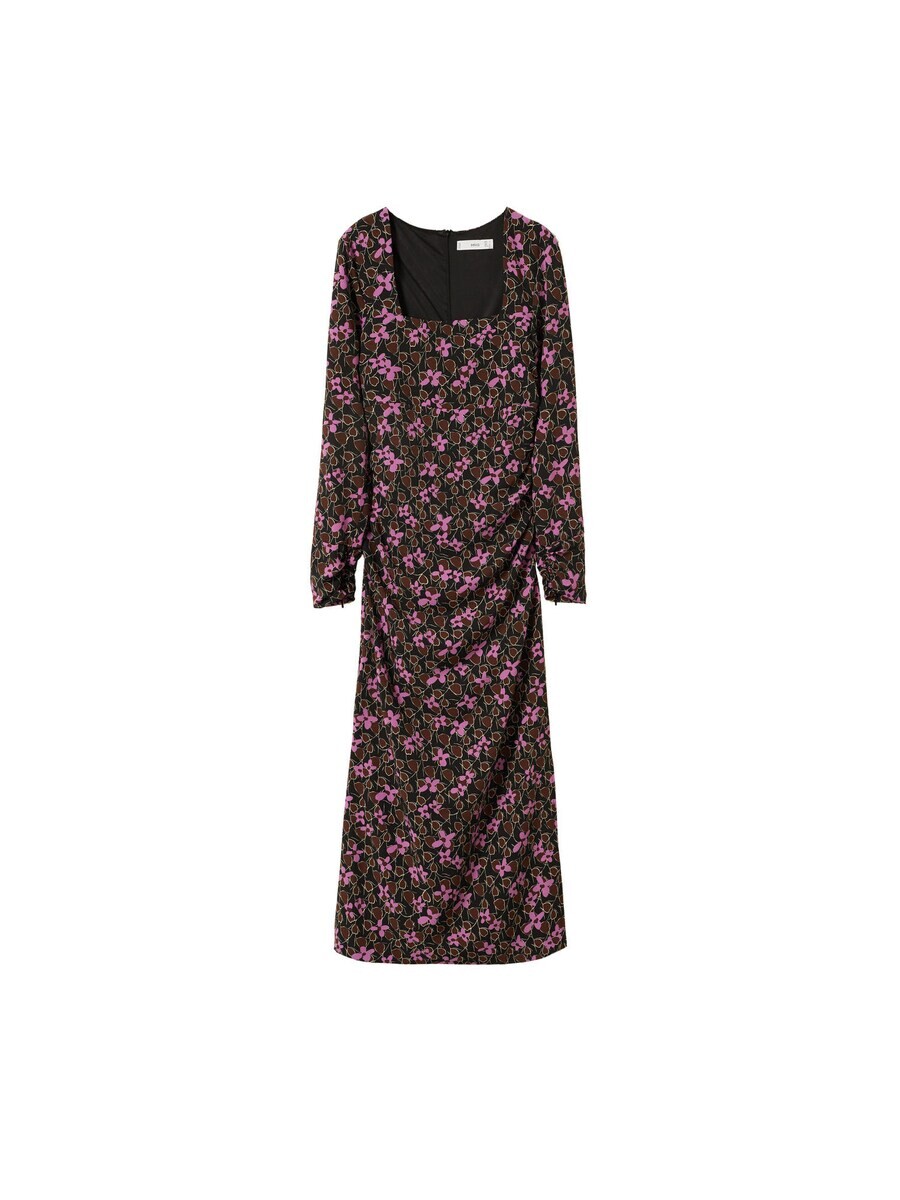 

Платье миди MANGO Dress Nina, разноцветный