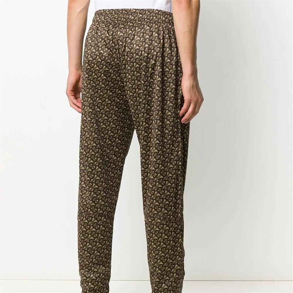 Спортивные штаны Burberry Brindle коричневый — фото 4