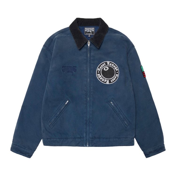 

Куртка Stussy x Denim Tears Canvas Jacket, Blue