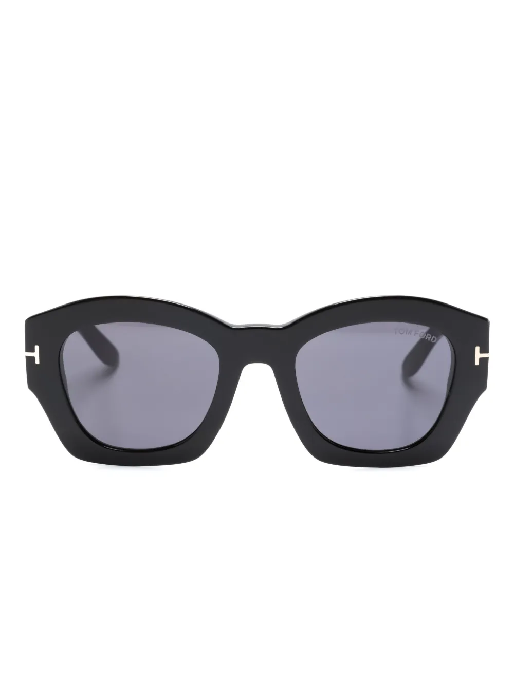 

Солнцезащитные очки в круглой оправе TOM FORD Eyewear, черный