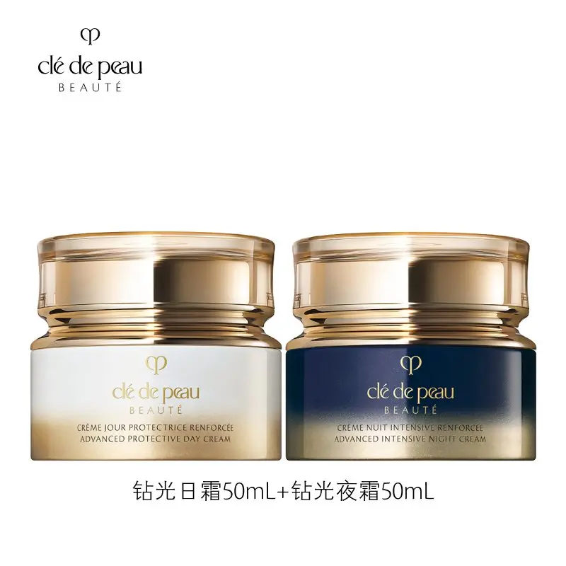 Набор для ухода за кожей Clé De Peau Beauté Advanced Cream Duo: дневной крем + ночной крем, 50 мл + 50 мл — фото 4