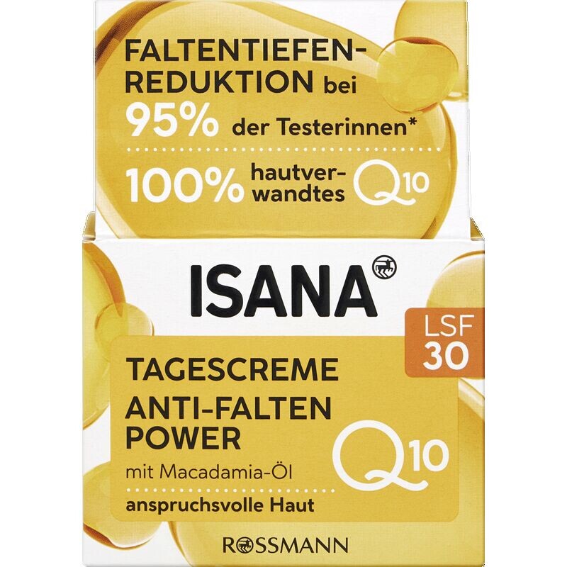 

Q10 дневной крем против морщин SPF 30 ISANA, 50 g