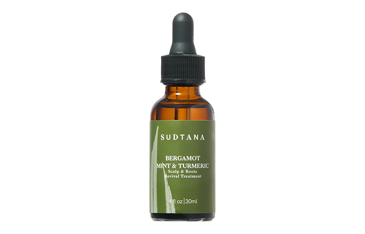 Лосьон-сыворотка SUDTANA Bergamot Mint & Turmeric для укрепления волос, 30 мл — фото 2