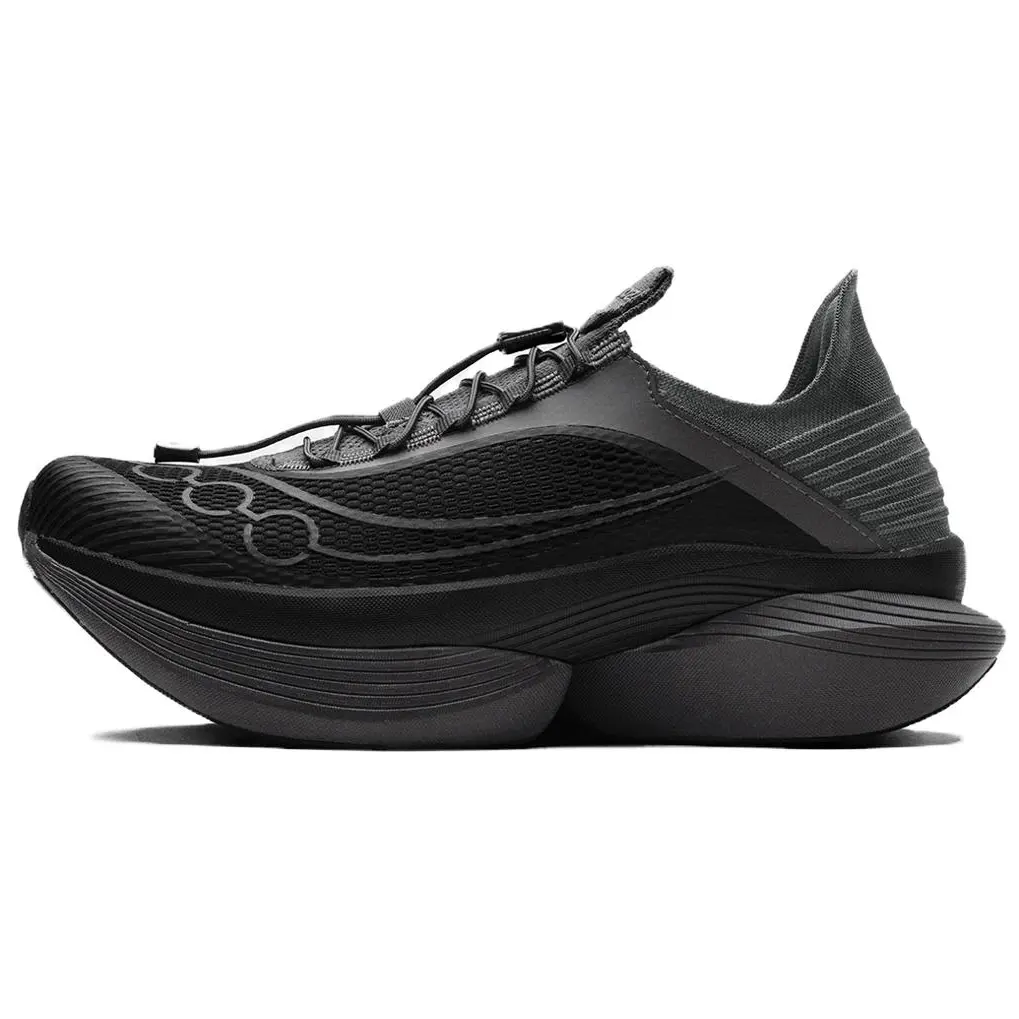 

Saucony ENDORPHIN ELITE 2 Mesh Slip Resistant Abrasion Resistant Low top Casual Running Shoes Unisex черные