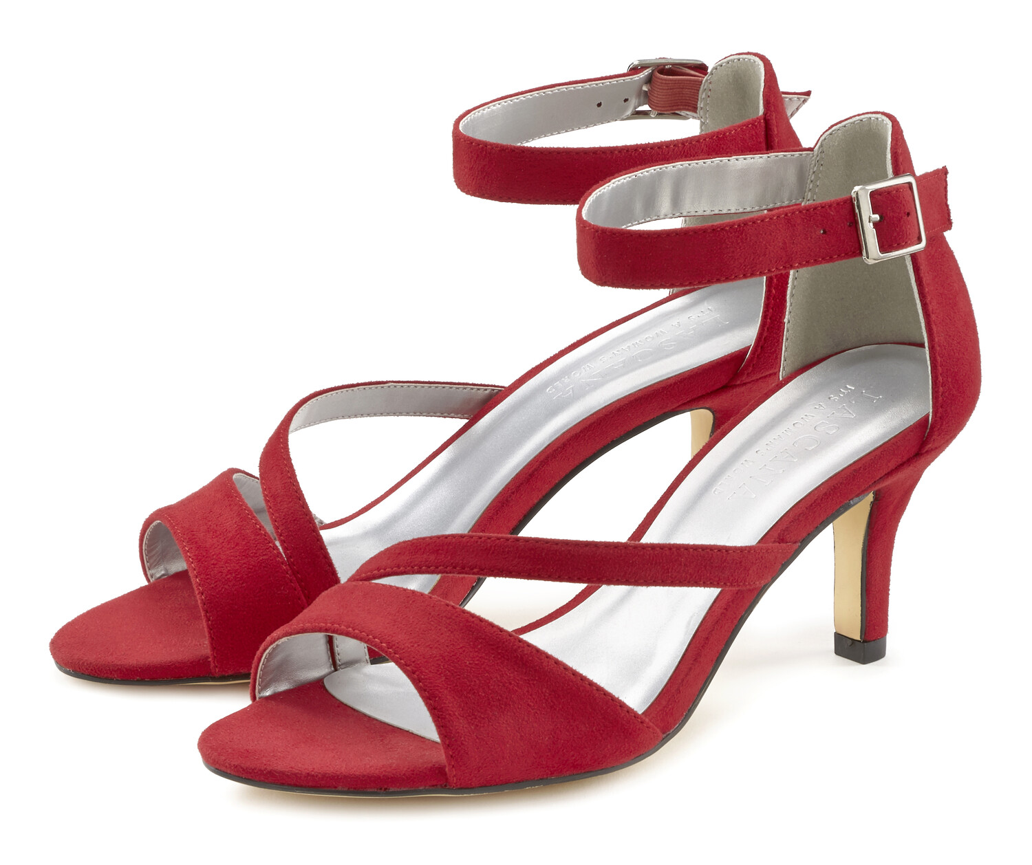 

Сандалии LASCANA Sandalette, красный