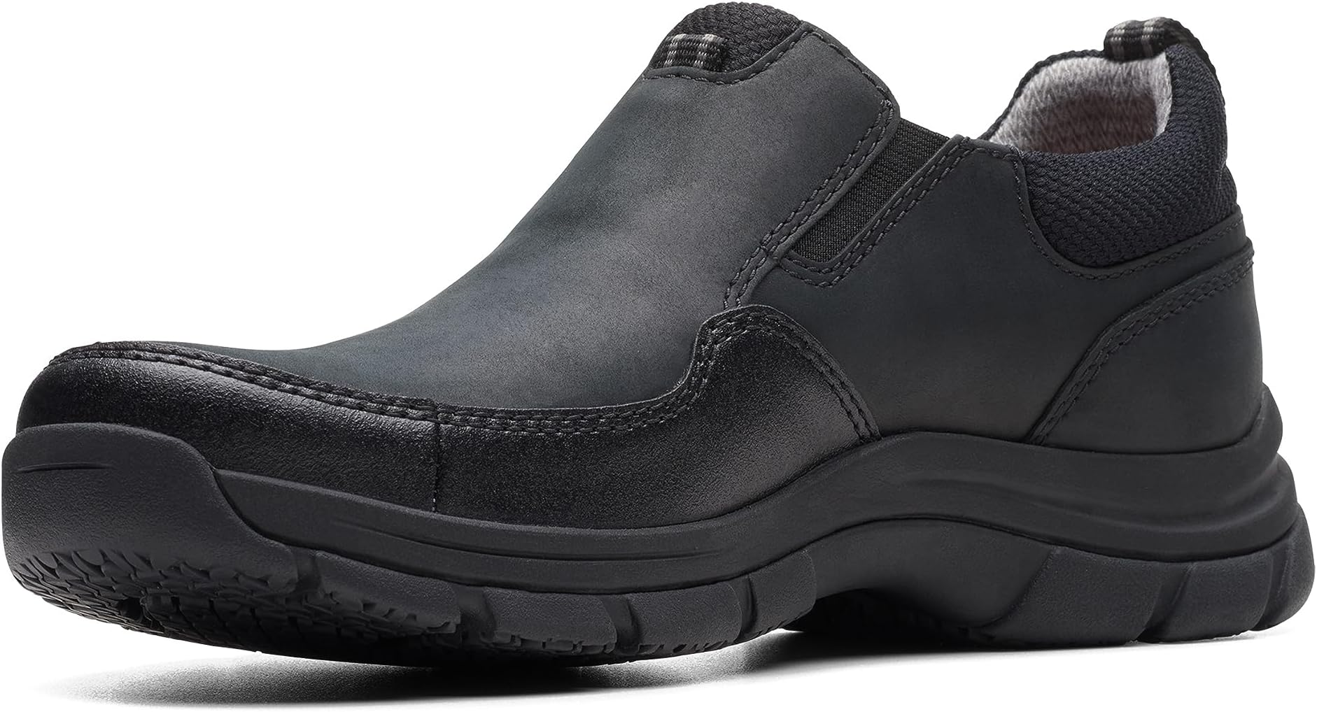 

Лоферы Walpath Step Clarks, черная кожа, Черный, Лоферы Walpath Step Clarks, черная кожа