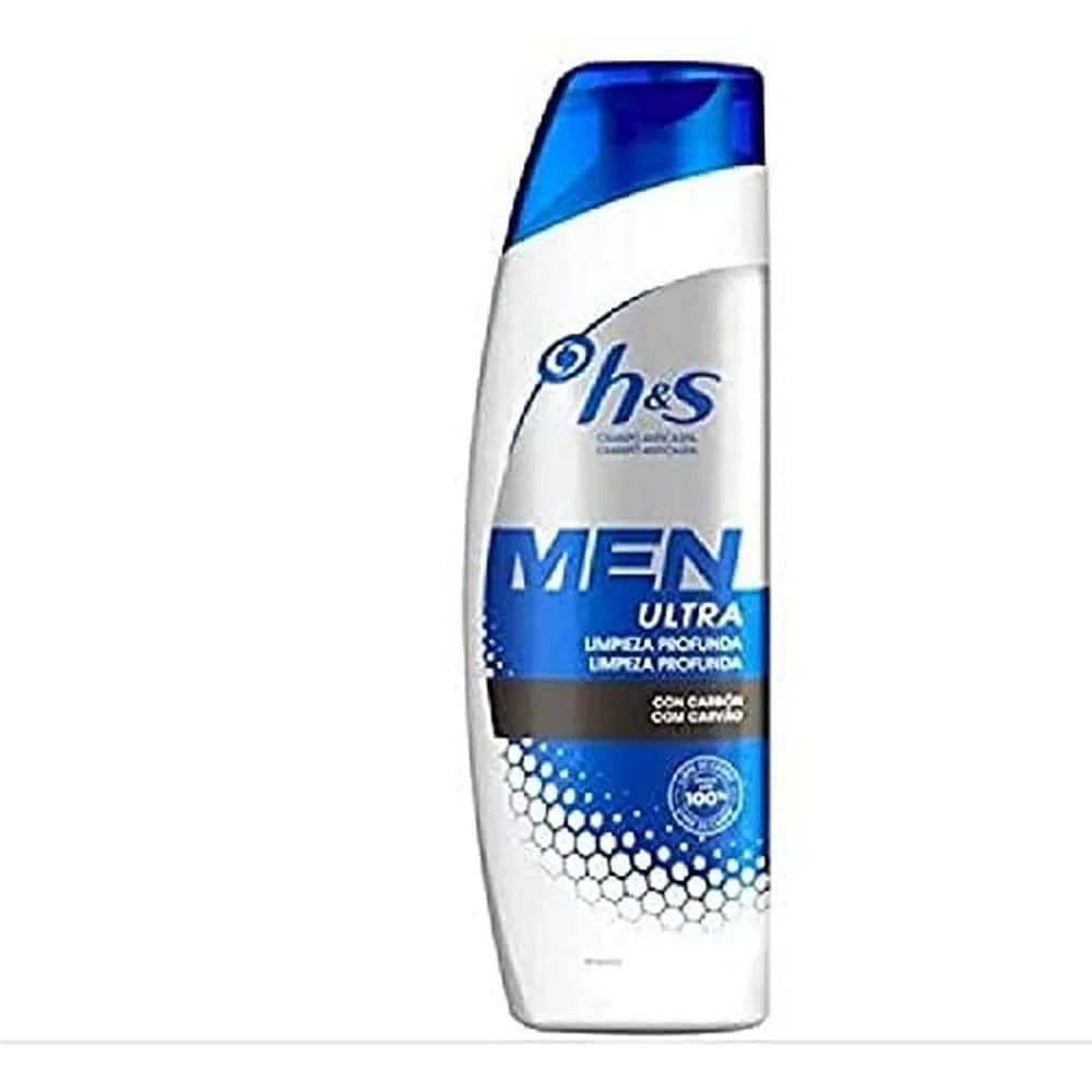 Мужской шампунь против перхоти «Ultra Deep Cleansing» с древесным углем от H&S, 6 x 225 мл Head & Shoulders