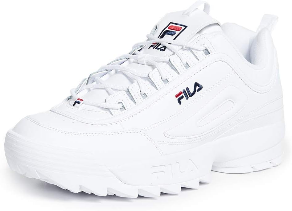 

Мужские кроссовки Fila MbSneaker легкие повседневные, белый/красный/синий/темно-синий