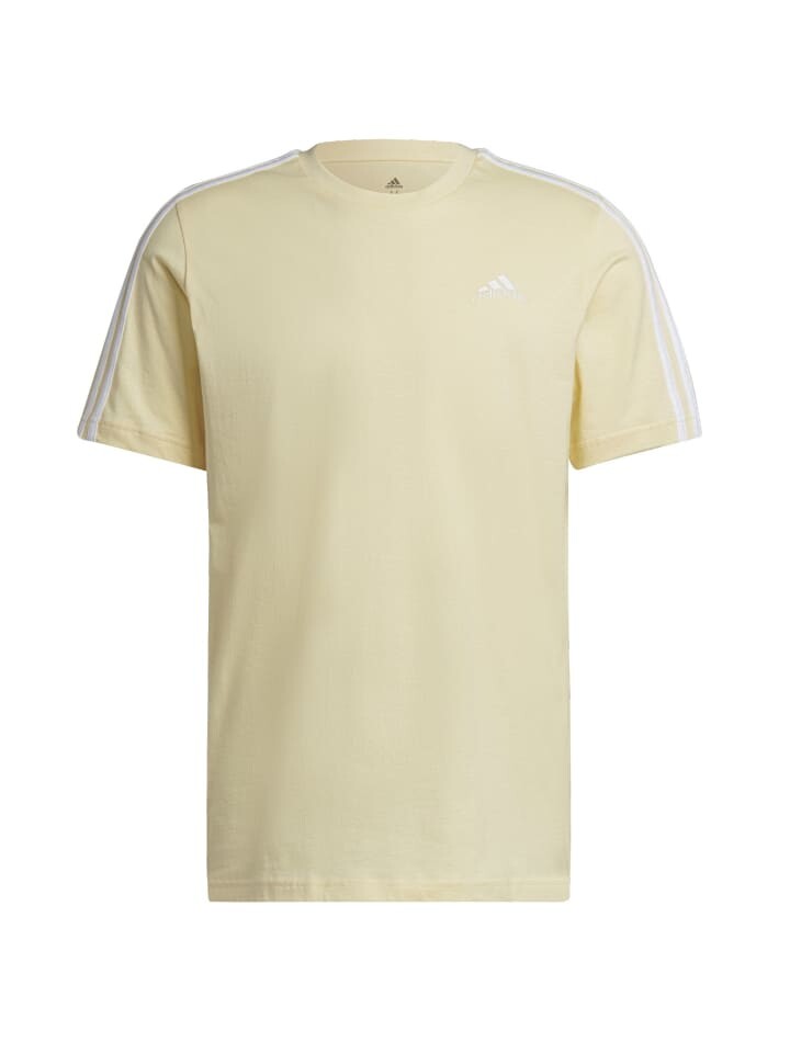 

Функциональная рубашка adidas T shirt Rundhals 3 Streifen Design, желтый