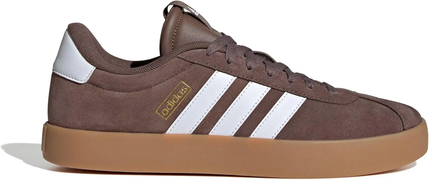 Мужские кроссовки Adidas Vl Court 3.0, Earth Strata Cloud White Gold Metallic — фото 2