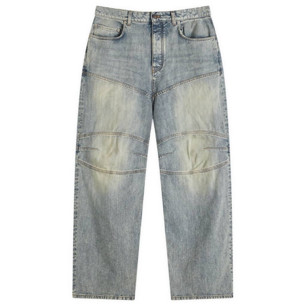 

Джинсы свободного кроя Balenciaga, цвет stained