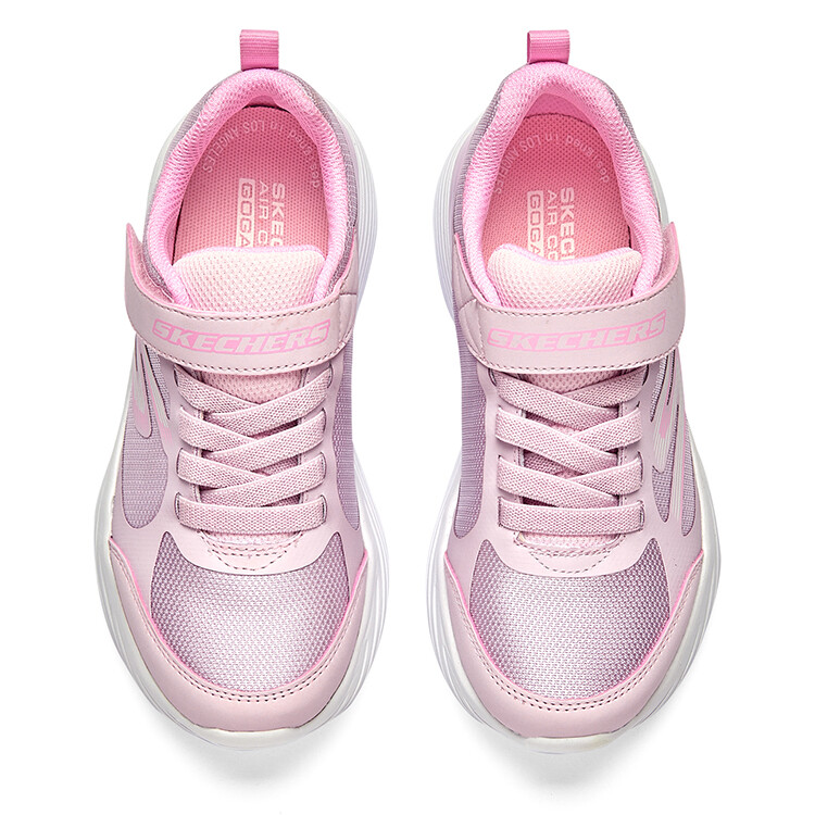 Детские кроссовки GS Low-top розовые/белые Skechers, розовый — фото 4