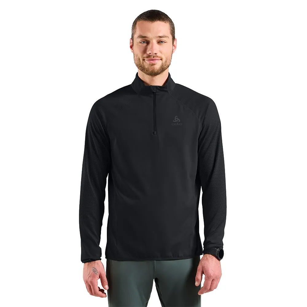 

Толстовка Odlo Zeroweight Warm half zip, черный