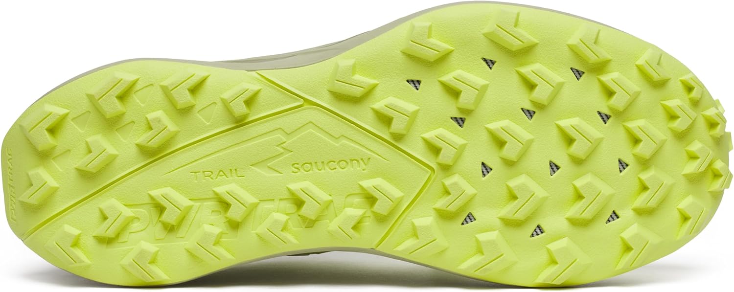 Мужские кроссовки для трейлового бега Saucony Peregrine 15, Sunny/Hemlock — фото 3
