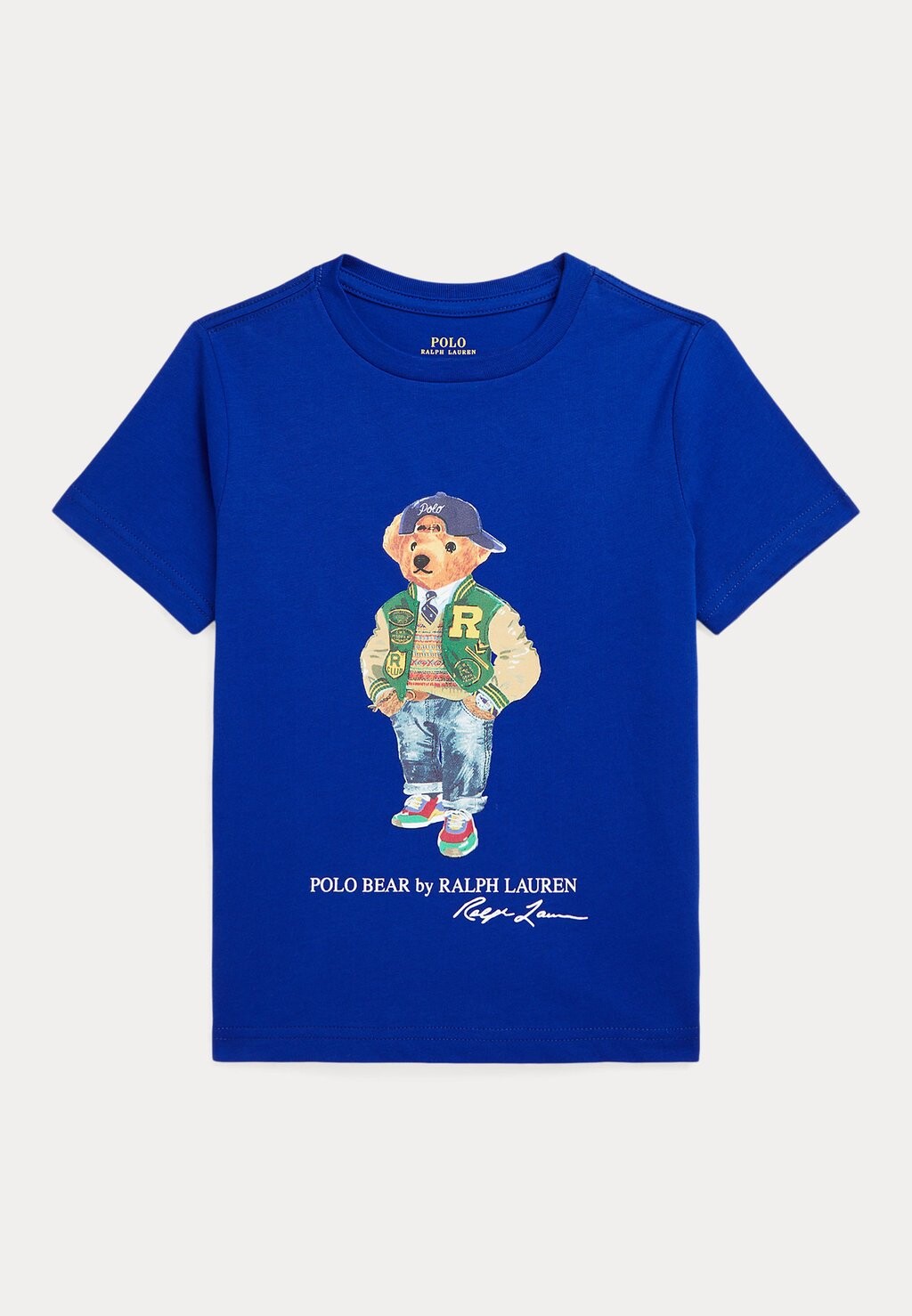 

Футболка POLO BEAR COTTON JERSEY T-SHIRT Ralph Lauren, синий