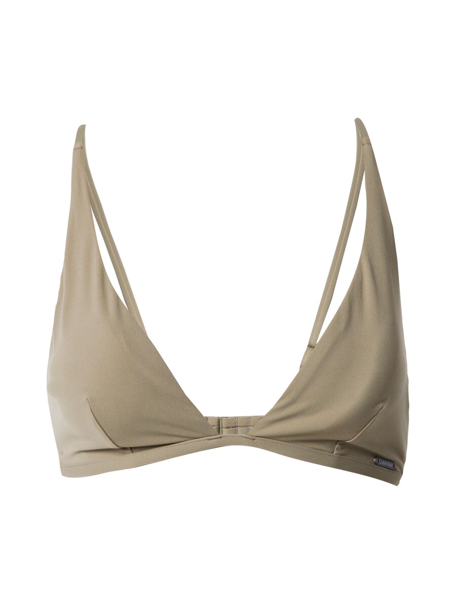 

Треугольный топ бикини Calvin Klein Swimwear, оливковый