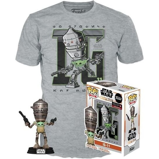 

Набор Фигурки Pop & Tee Star Wars Ig-11 С Детским Эксклюзивно Funko
