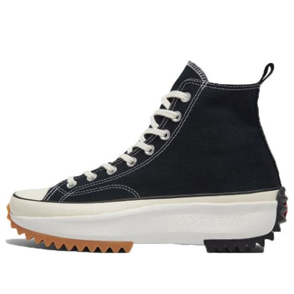 

Кроссовки j.w. anderson x run star hike 'black gum' Converse, черный
