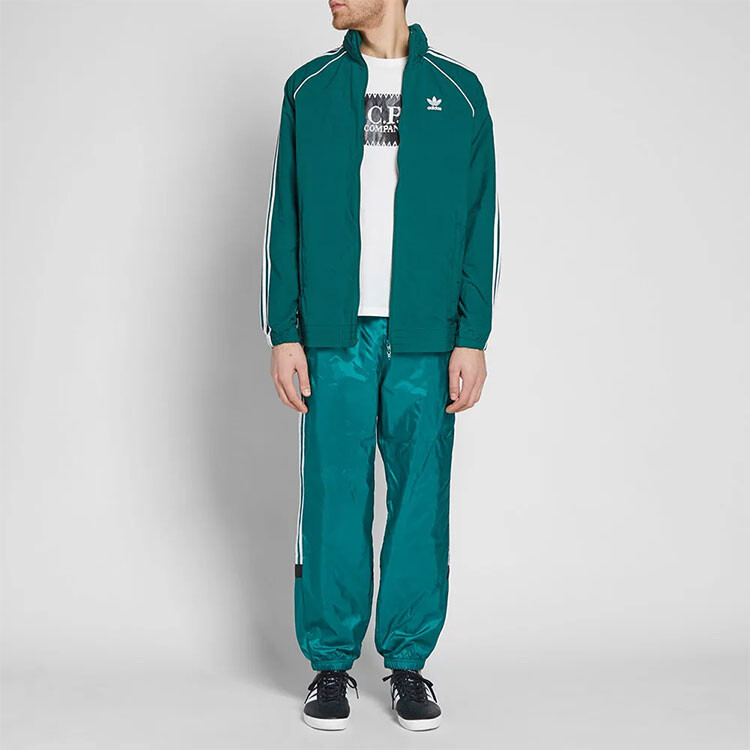 Куртка SST мужская зеленая Adidas Originals, зеленый — фото 3