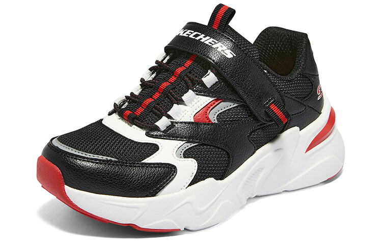 Кроссовки Skechers Kids Lifestyle Shoes GS Low-top Black/Red, черный/красный — фото 3